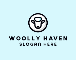 Livestock Sheep Animal  logo design