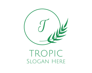 Natural Leaf Spa logo design