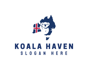 Koala - Koala Australia Tourism logo design