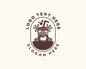 Coastal - Summer Tiki Cup logo design