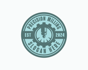 Mechanical Laser Machinery logo design