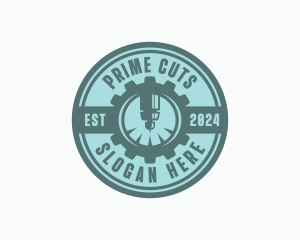 Mechanical Laser Machinery logo design