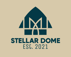 Dome Real Estate Property logo design