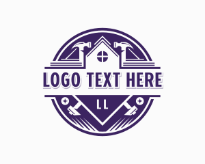 Peen Hammer - Hammer Maintenance Repair logo design