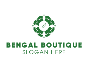 Ornamental Wreath Boutique logo design