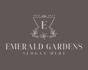 Elegant Floral Salon logo design