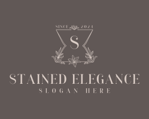 Elegant Floral Salon logo design