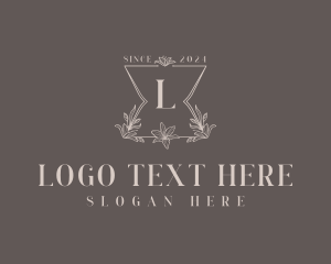 Elegant Floral Salon Logo