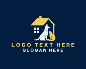 Vet Med - Animal Pet Shelter logo design