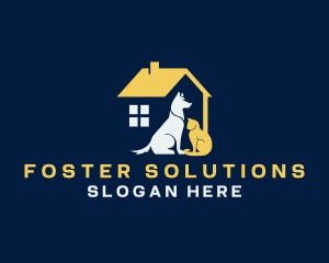 Foster - Animal Pet Shelter logo design