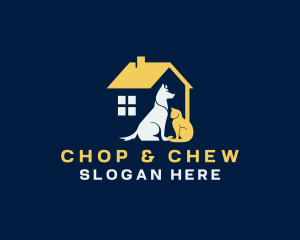 Shelter - Animal Pet Shelter logo design