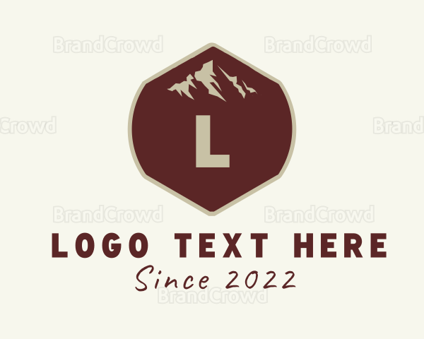 Travel Mountaineering Adventure Logo