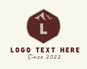 Exploration - Travel Mountaineering Adventure logo design