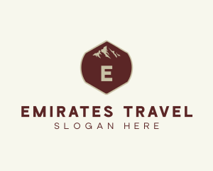 Travel Mountaineering Adventure  logo design