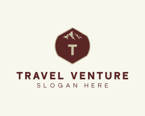 Travel Mountaineering Adventure  logo design