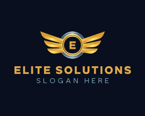 Aviation Wings Automotive logo design