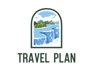 Itinerary - Niagara Falls Arch logo design