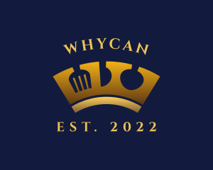 Eatery - Royal Utensil Crown logo design