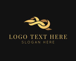Service - Elegant Infinity Ribbon logo design