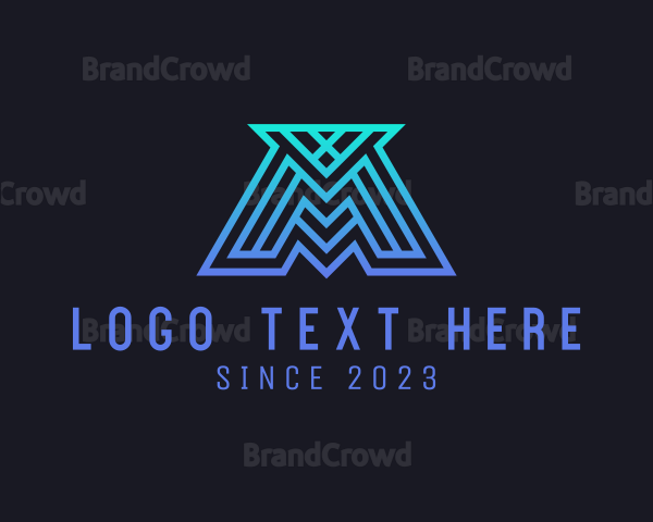 Tech Company Letter M Logo