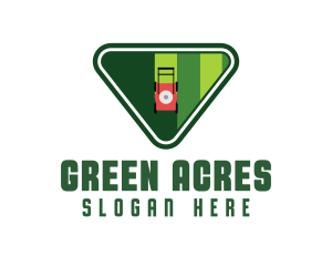 Mowing - Garden Field Mowing logo design