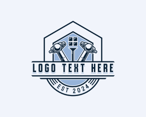 Tools - Construction Remodeling Contractor logo design