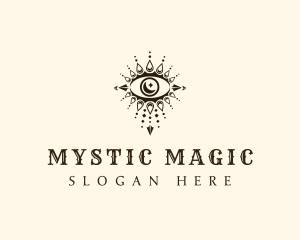 Magical Mystic Eye logo design