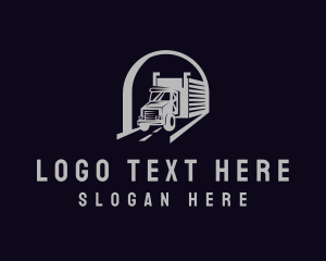 Logistics - Delivery Truck Logistics logo design