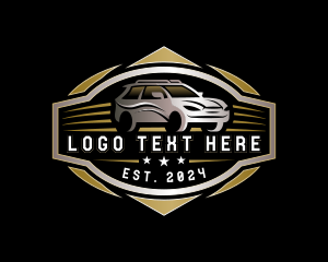 Race - SUV Car Dealer logo design