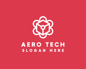 Tech Flower Enterprise logo design