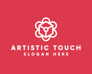 Tech Flower Enterprise logo design