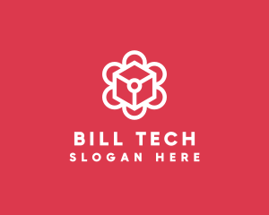 Tech Flower Enterprise logo design