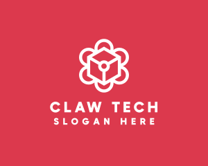 Tech Flower Enterprise logo design