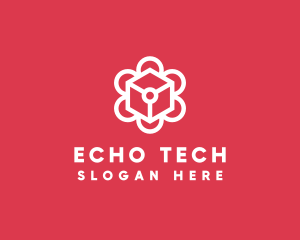 Tech Flower Enterprise logo design