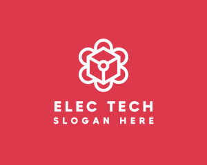 Tech Flower Enterprise logo design