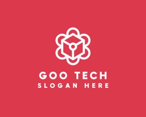 Tech Flower Enterprise logo design