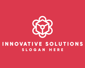 Tech Flower Enterprise logo design