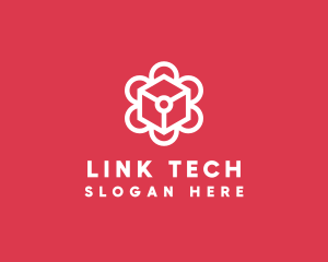 Tech Flower Enterprise logo design