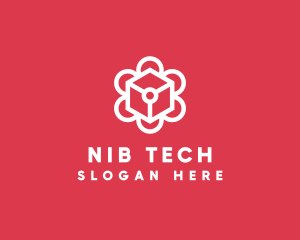 Tech Flower Enterprise logo design