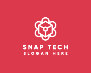 Tech Flower Enterprise logo design