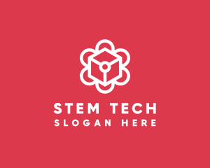 Tech Flower Enterprise logo design