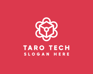 Tech Flower Enterprise logo design