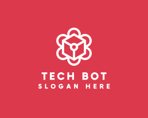 Tech Flower Enterprise logo design