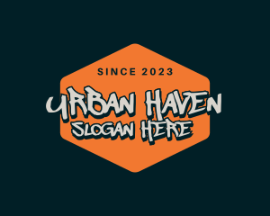 Urban Freestyle Graffiti  logo design