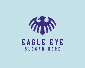 Flying Eagle Silhouette  logo design