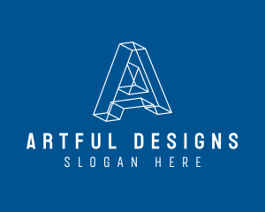 Professional Blueprint Architecture logo design