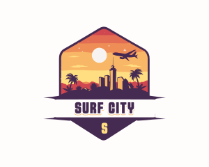 City Travel Vacation logo design