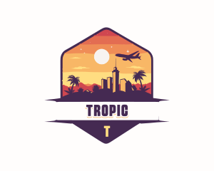 City Travel Vacation logo design