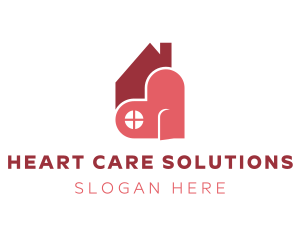 House Heart Charity logo design