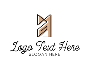 Yoga - Abstract Letter M & G logo design
